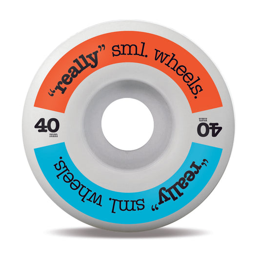 Really sml. Wheels *** ORANGE/ BLUE 99a