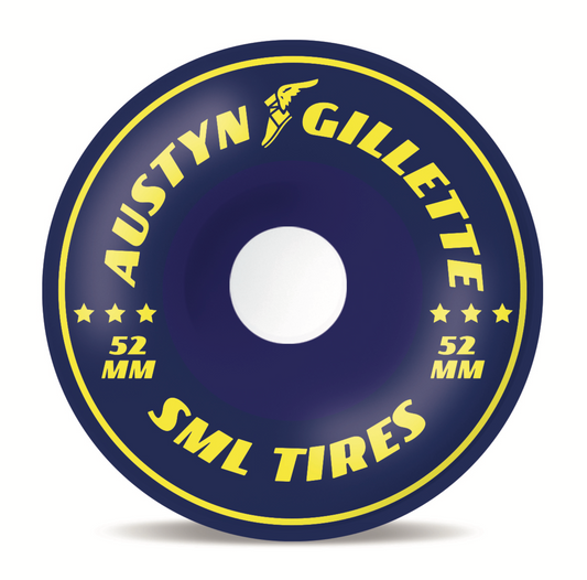 Austyn Gillette- Street Tires- 52mm- V-Cut XL- AG Formula- Big Wave Shape